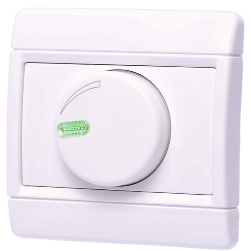 دیمر لامپ (800w) سفید توکار مدل رایان دلند الکتریک