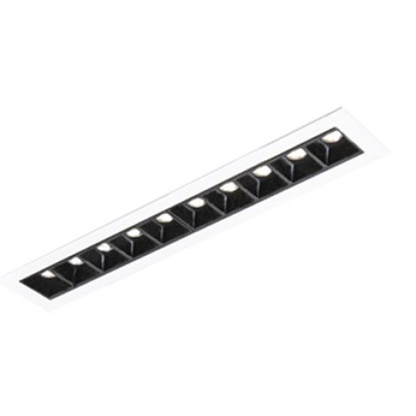 چراغ‌ LED توکار 24 وات لومیلد مازی نور (M568CMLED2830-W)