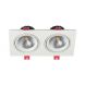 چراغ توکار 2 در 24 شعاع مدل SH-6502-2x24W