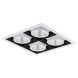 چراغ LED مولتی دانلایت 68 وات اوربیتال مازی نور (M5654MLED2V30-W)