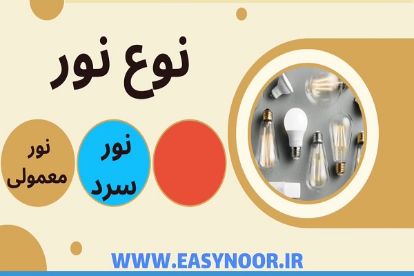 انواع لامپ در ایزی نور 